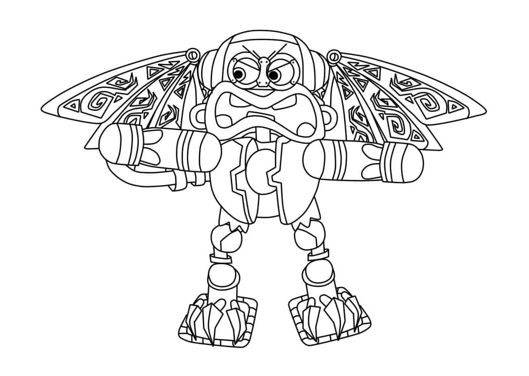 Air Island Epic Wubbox Coloring Page