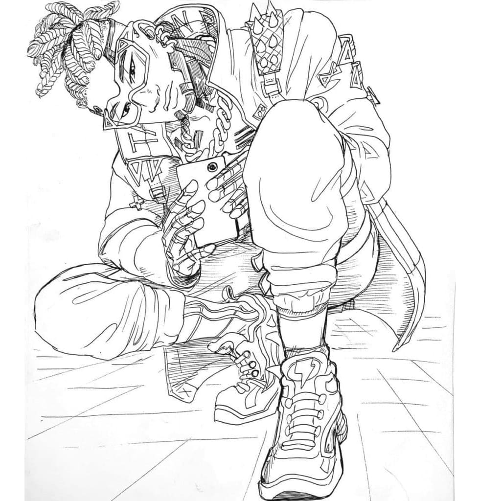 Apex Legends Free Print Coloring Page