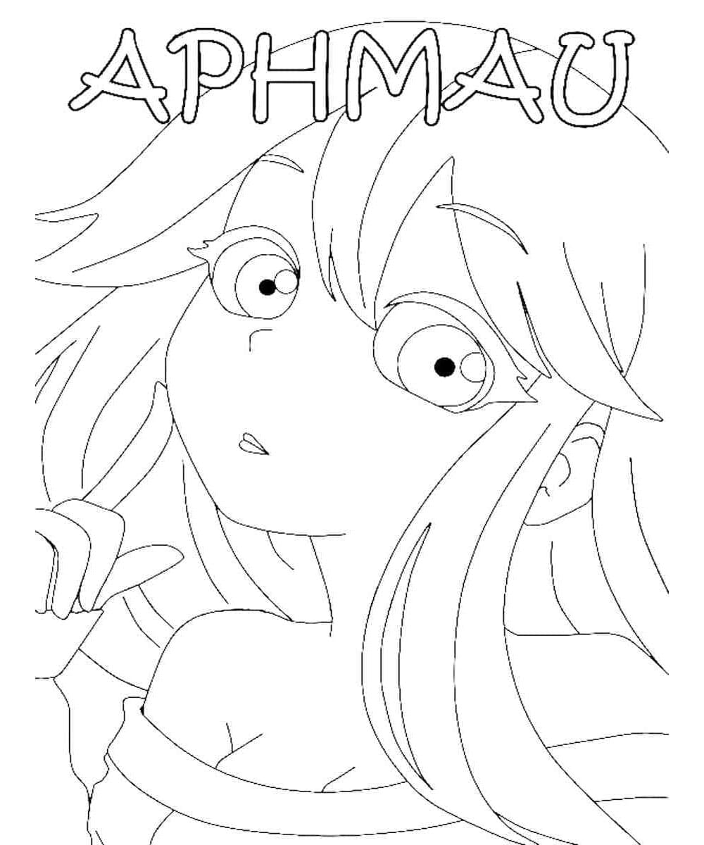 Aphmau Freebies Coloring Page