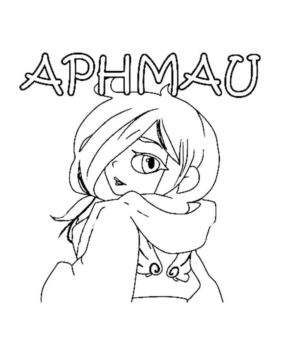 Aphmau Coloring Pages