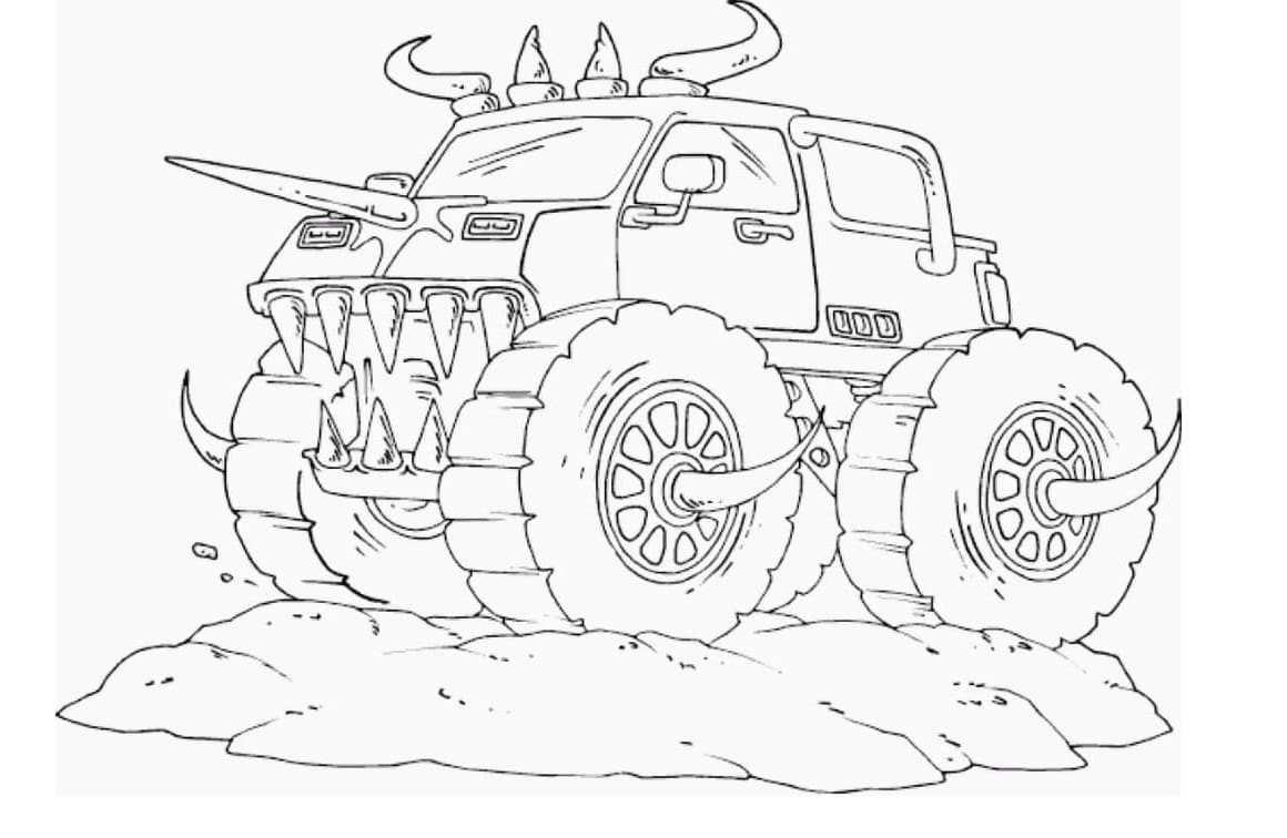 Awesome Monster Truck Printable