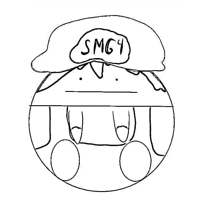 Beeg SMG4 Coloring Pages