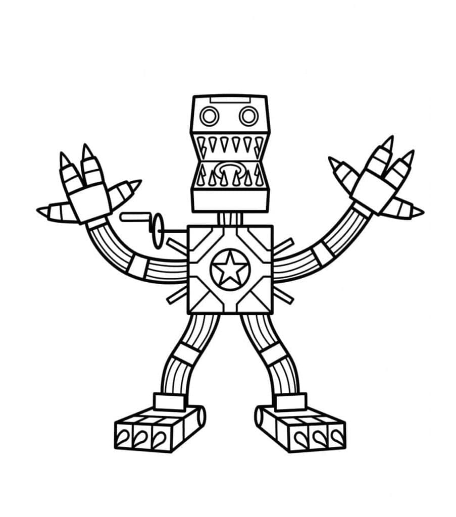 Boxy Boo Giveaway Coloring Page