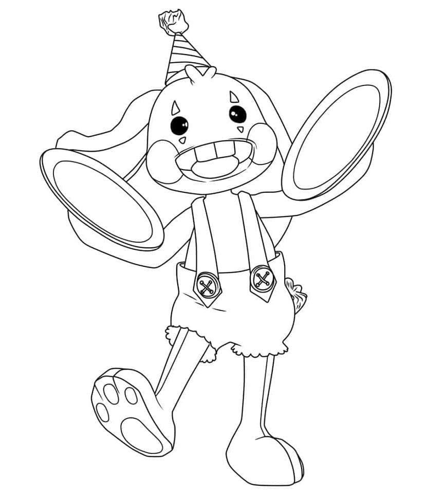 Bunzo Bunny’s Return in Chapter Coloring Page