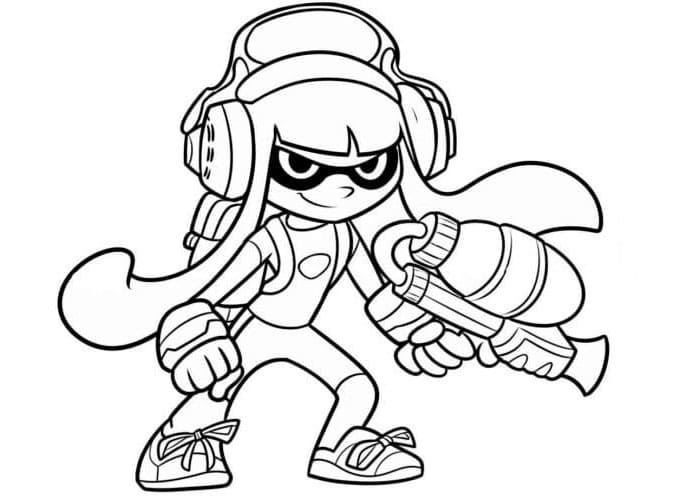 Callie's Ever-Smiling Presence Coloring Page