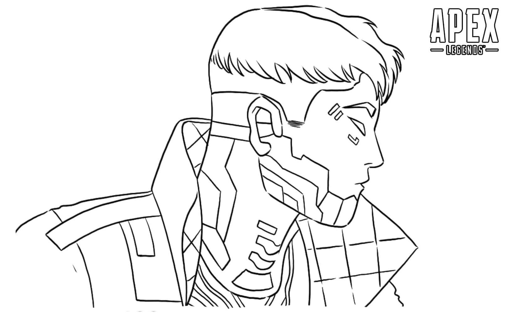 Crypto From Apex Legends Free Print Coloring Page