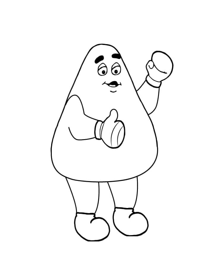 Free Grimace Resources Coloring Page