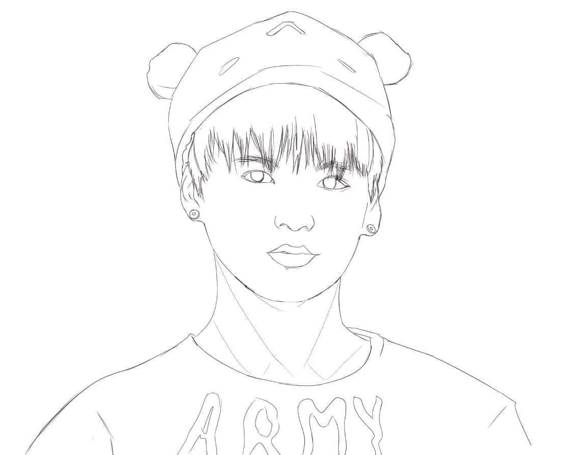 Free Printable Suga Coloring Page