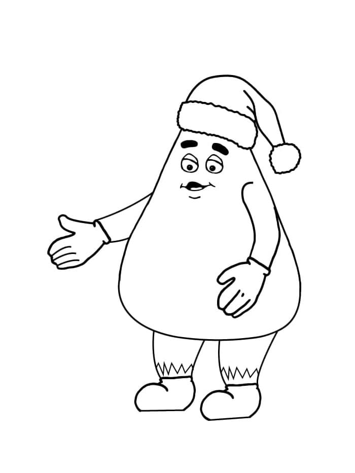 Grimace Printable for Free Coloring Page