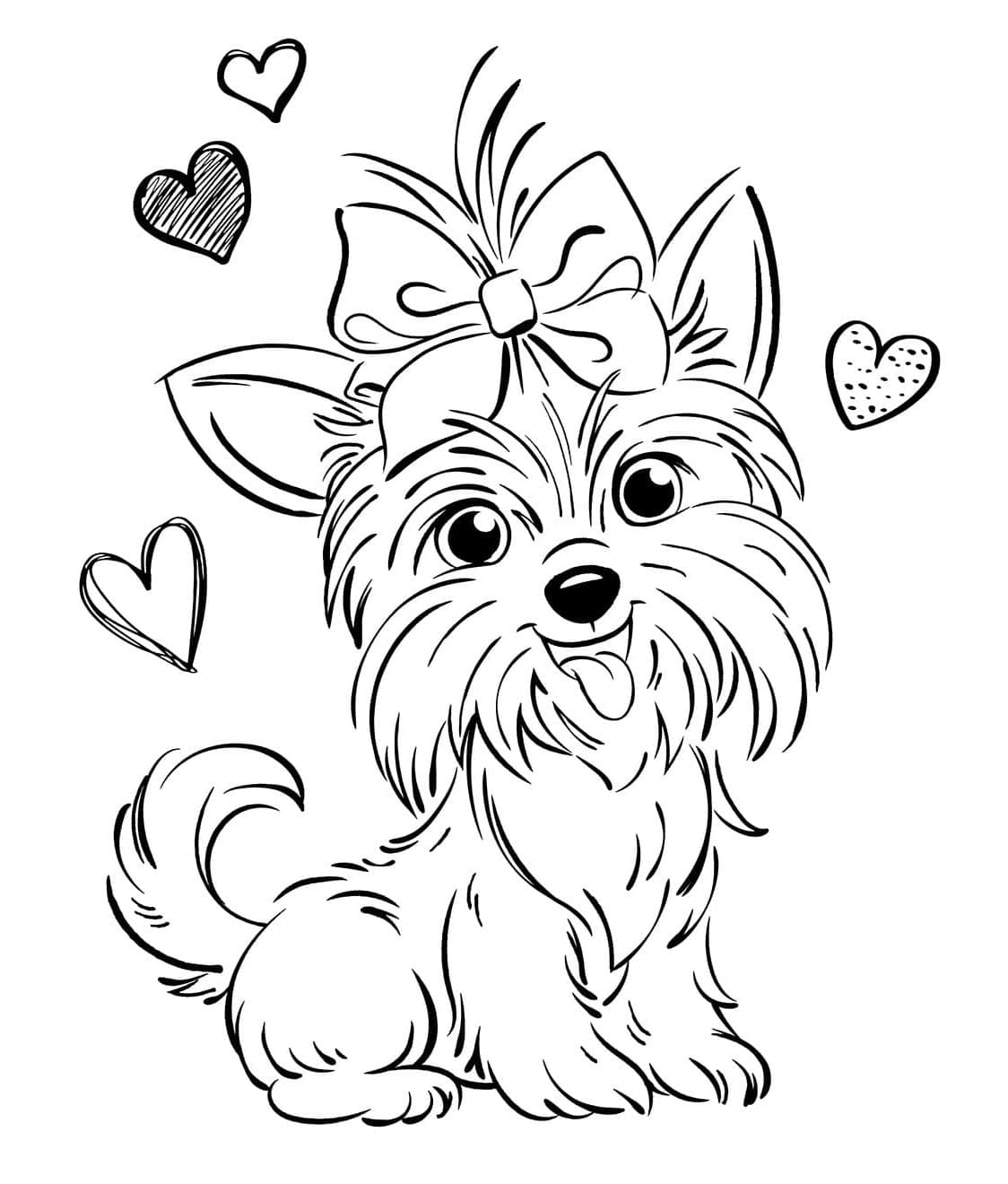 Jojo Siwa's Pawsitively Adorable Companion Coloring Page