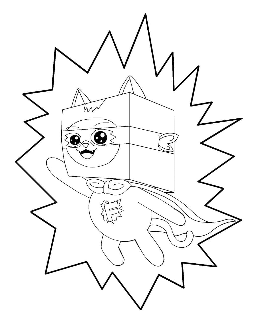 LankyBox Adventures Galore Coloring Page