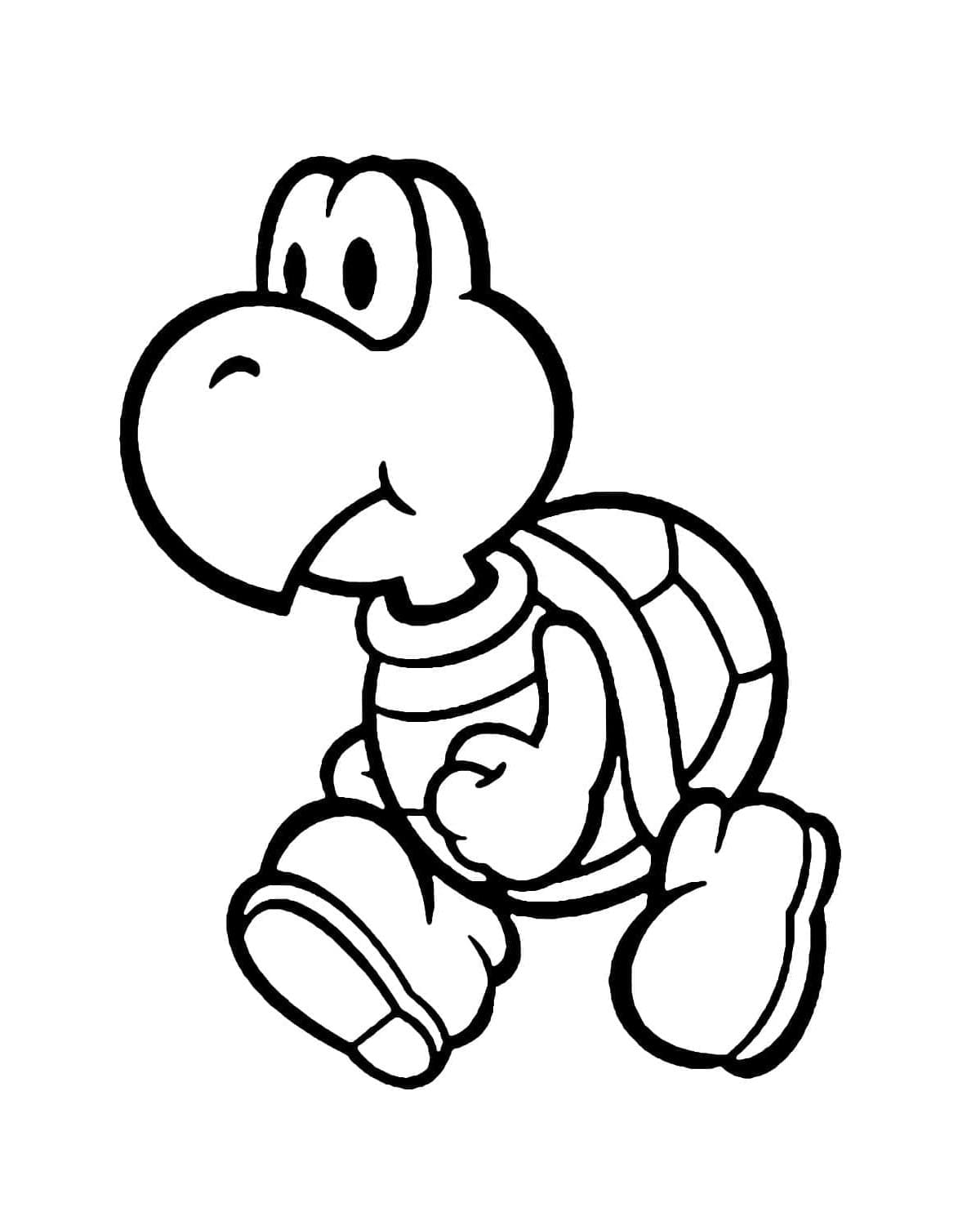 Liberty Koopa Coloring Page