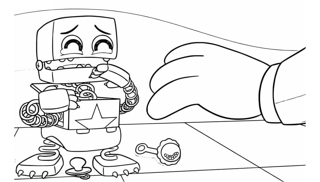 Little Boxy Bundle Coloring Page