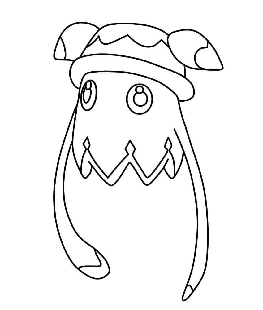 Palworld's Killamari Partner Coloring Pages