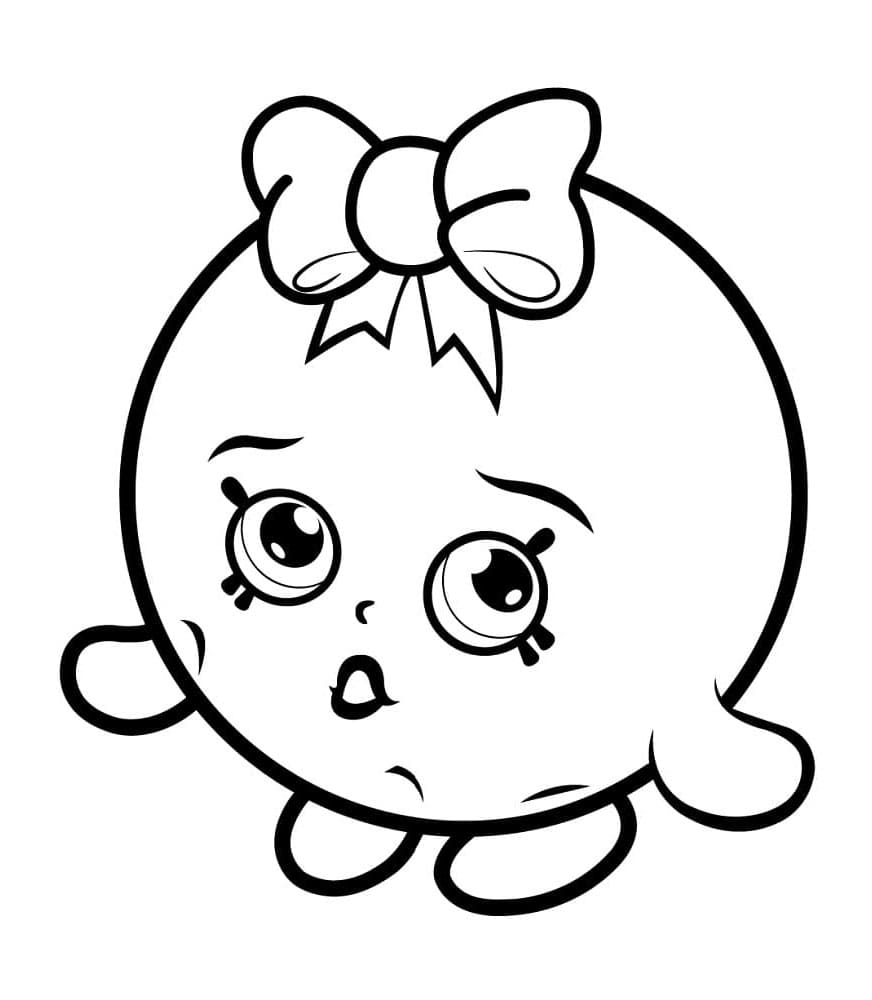 Shopkins Coloring Pages