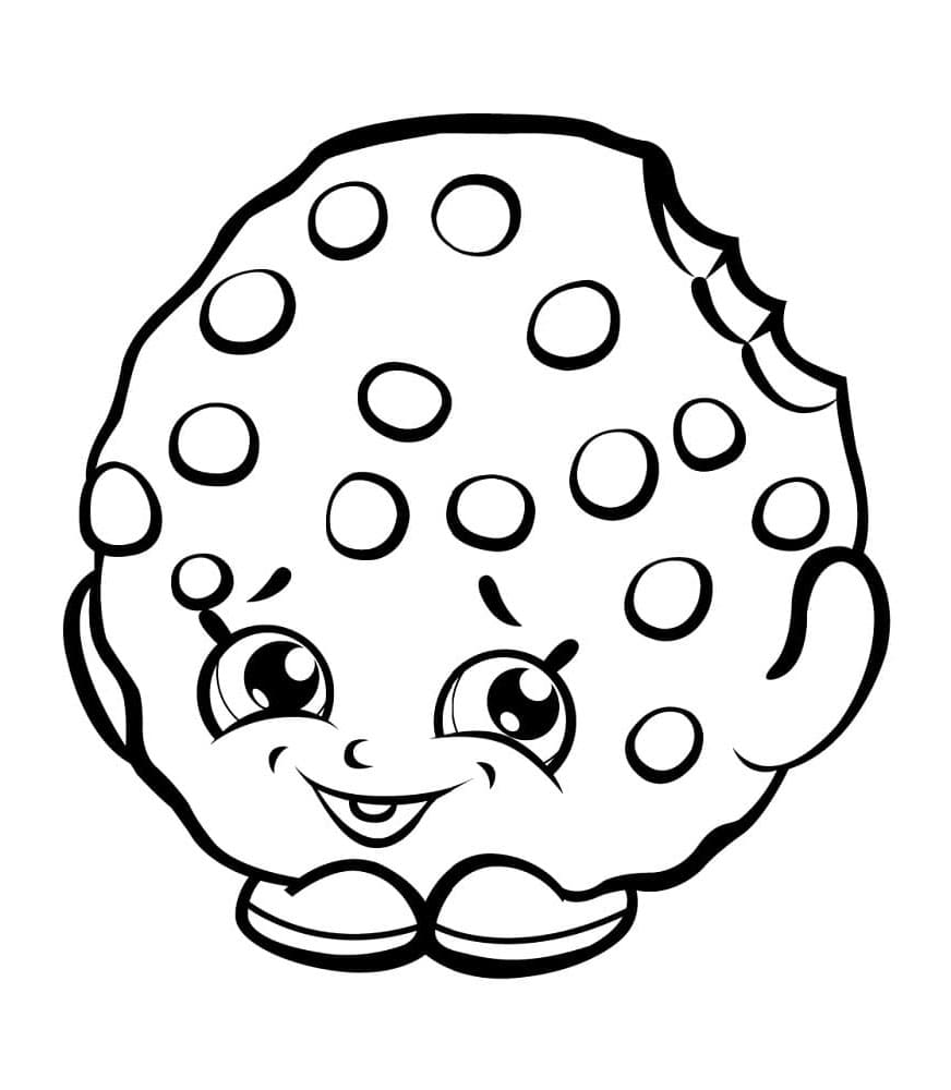 Shopkins Cookie Adventures Coloring Page