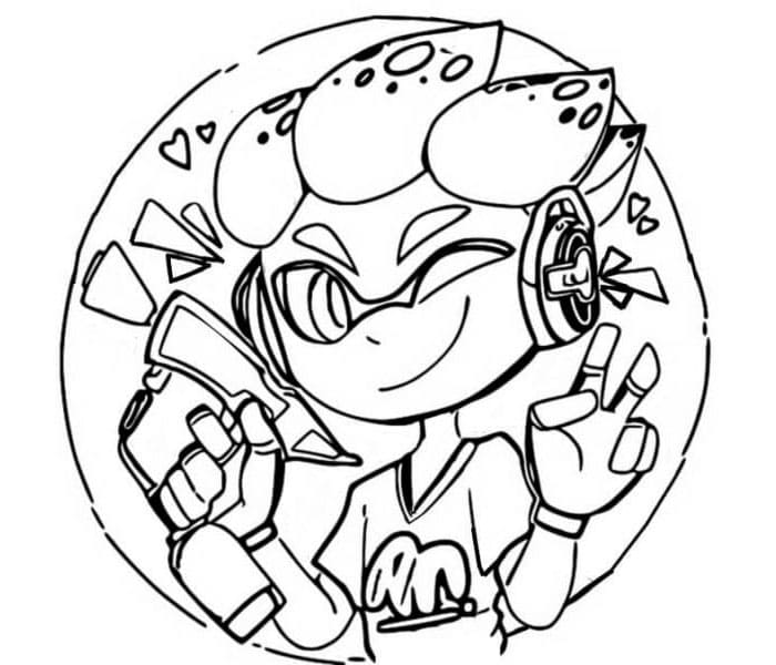 Splatoon Coloring Pages