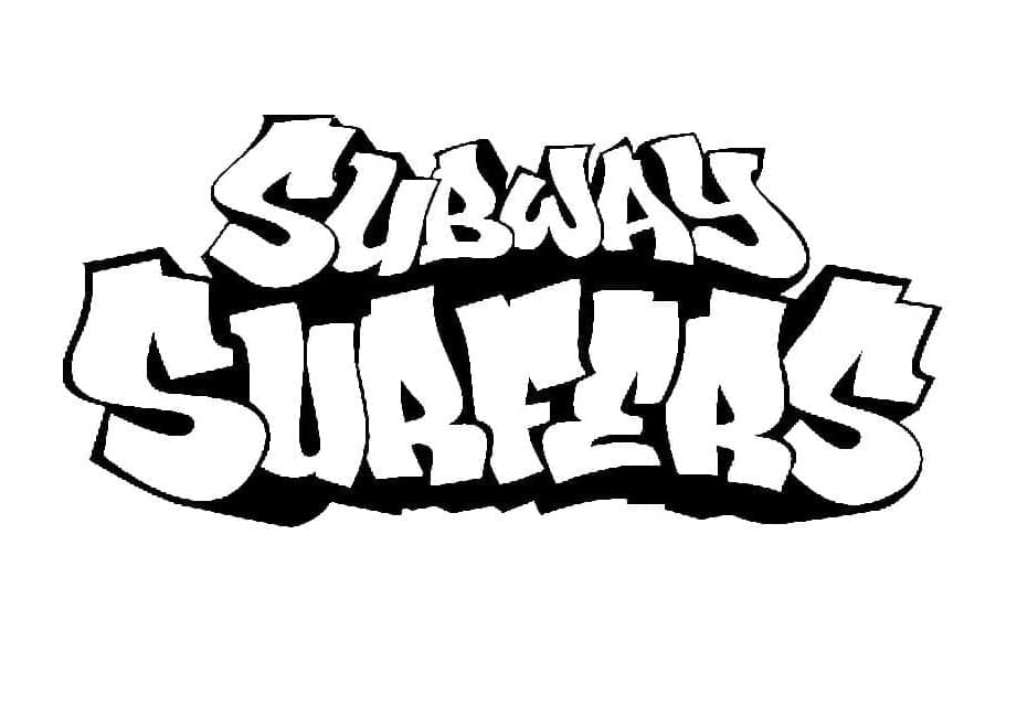 Subway Surfers Giveaway Coloring Page