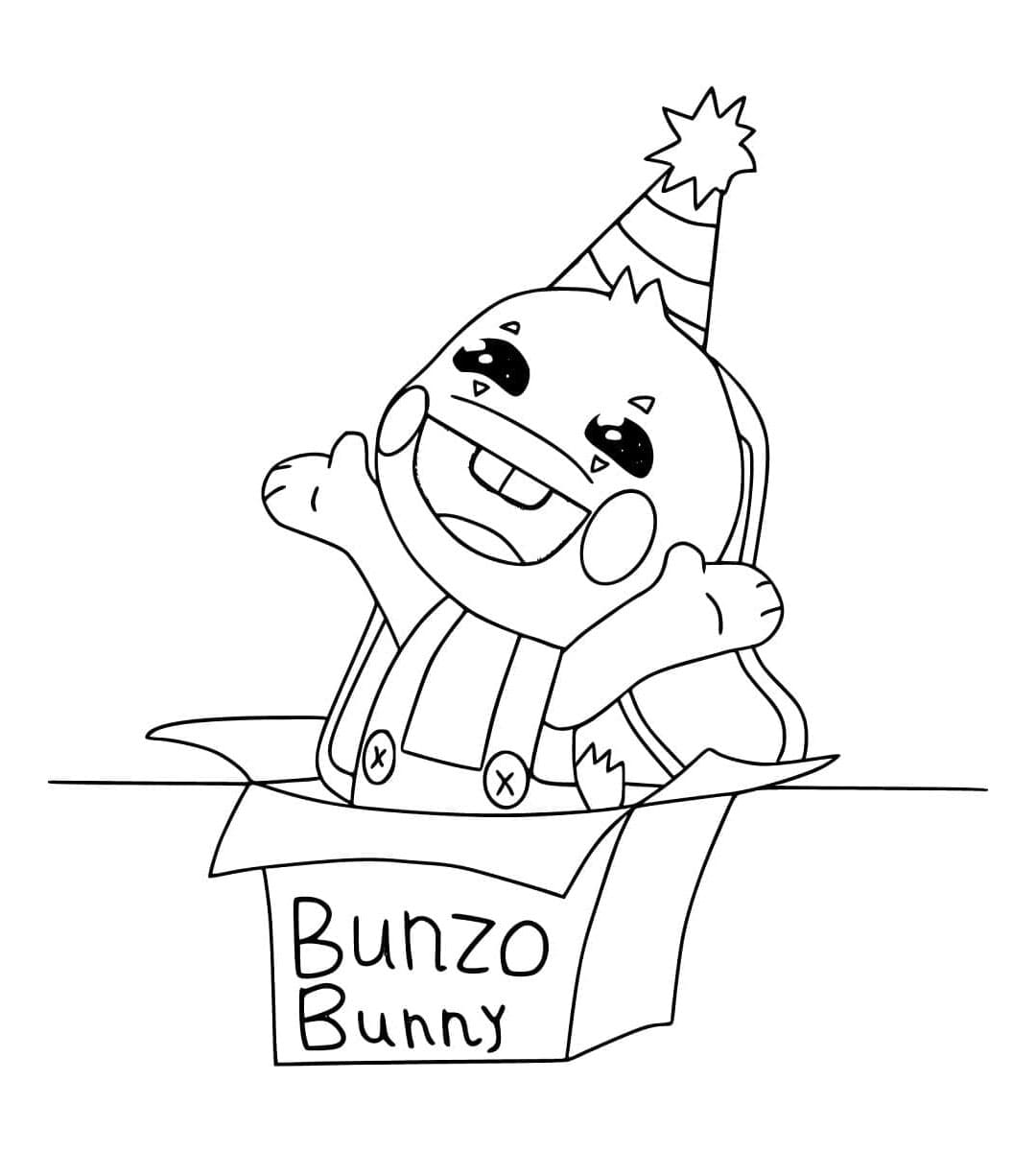 Bunzo Bunny Coloring Pages