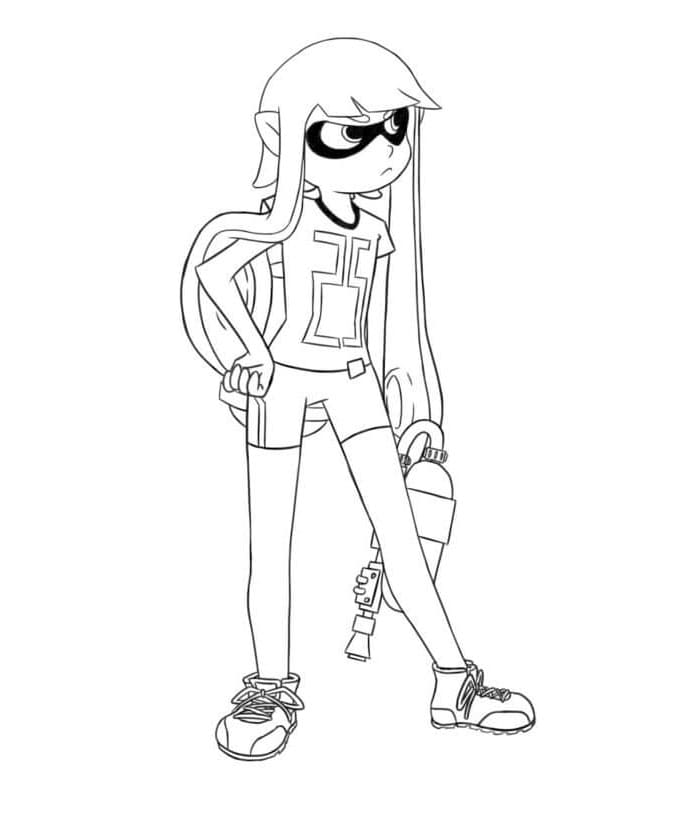 Vibrant Callie Coloring Page