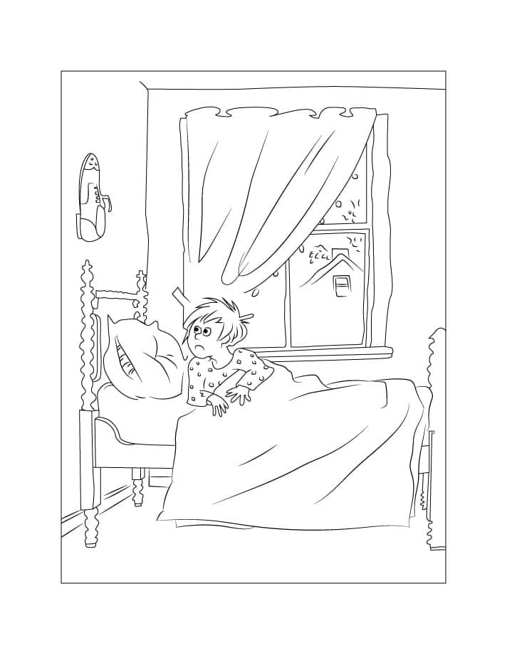 Wacky Wednesday Activity Sheets Coloring Page