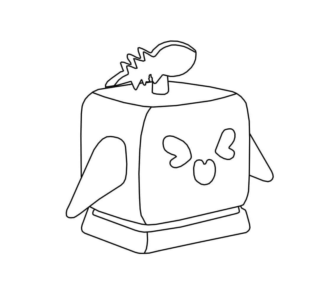 Blox Fruits Jet Coloring Page