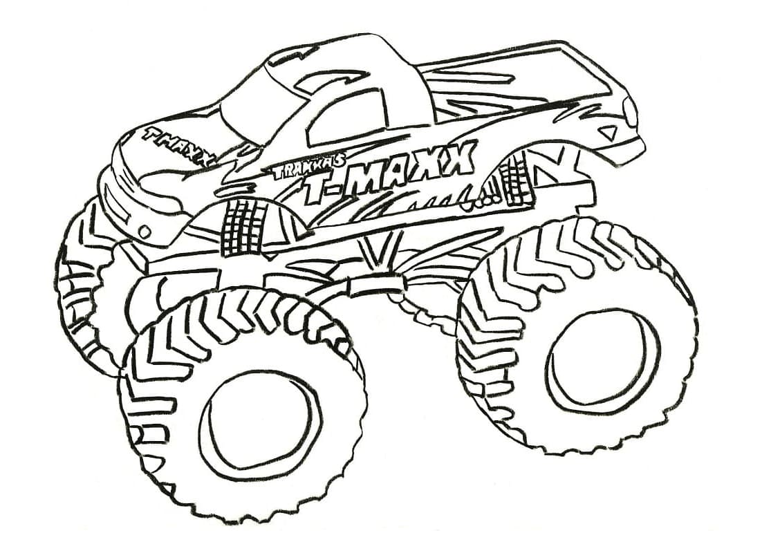 Free Printable Amazing Monster Truck