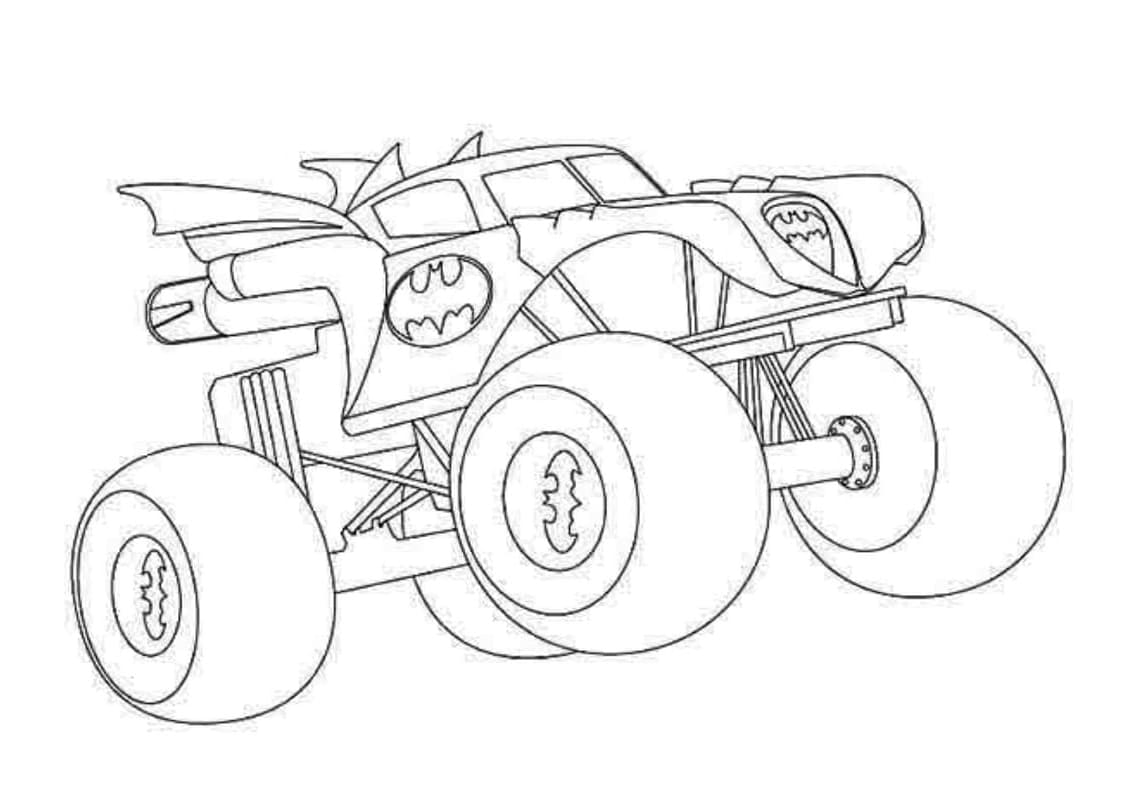 Free Printable Awesome Monster Truck