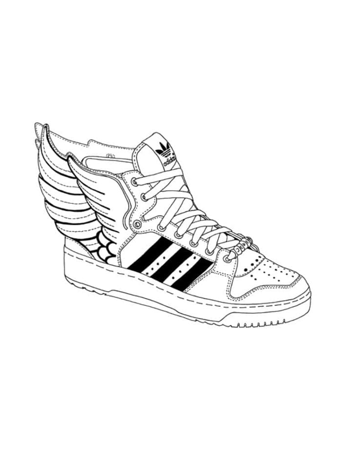 Adidas Coloring Pages