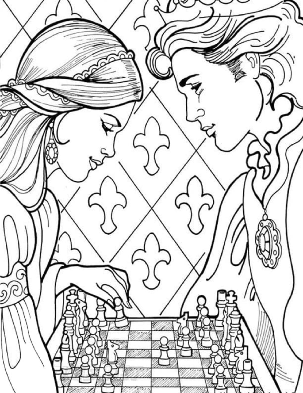 Princess Leonora Printable Free Coloring Page