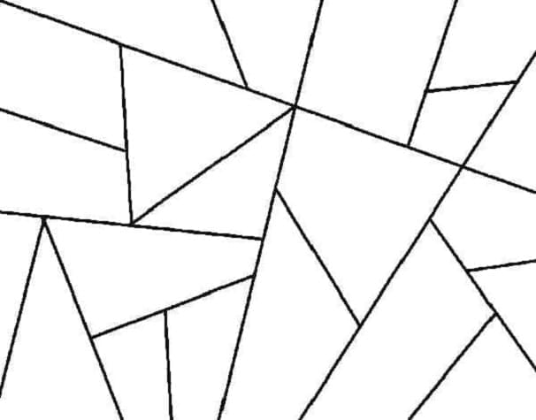 Print Easy Abstract Coloring Page