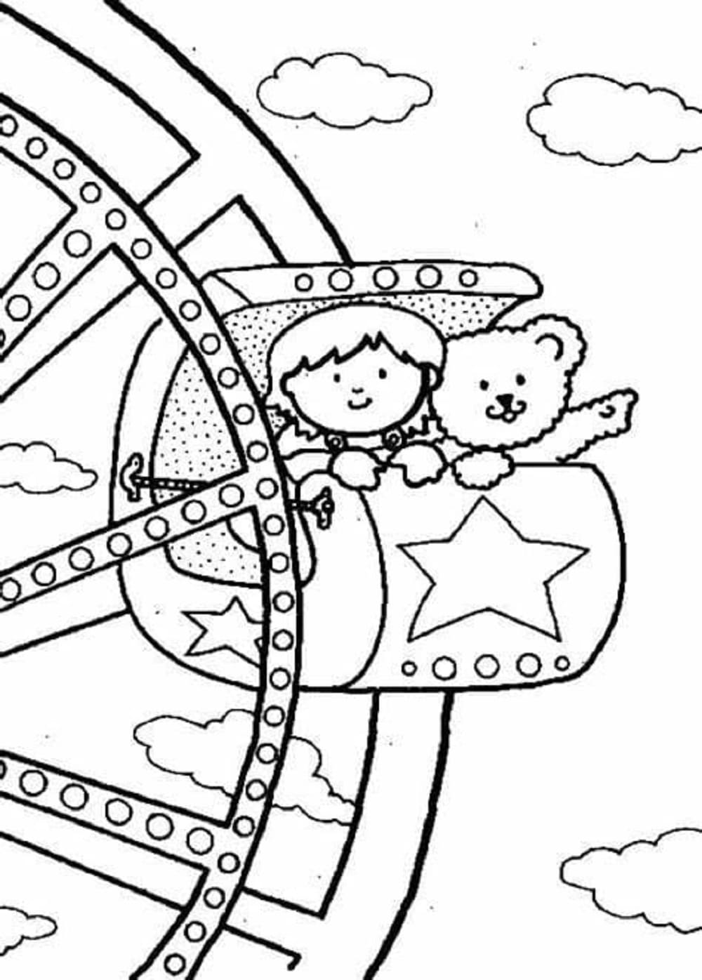 Print Free Carnival for Kids Coloring Page