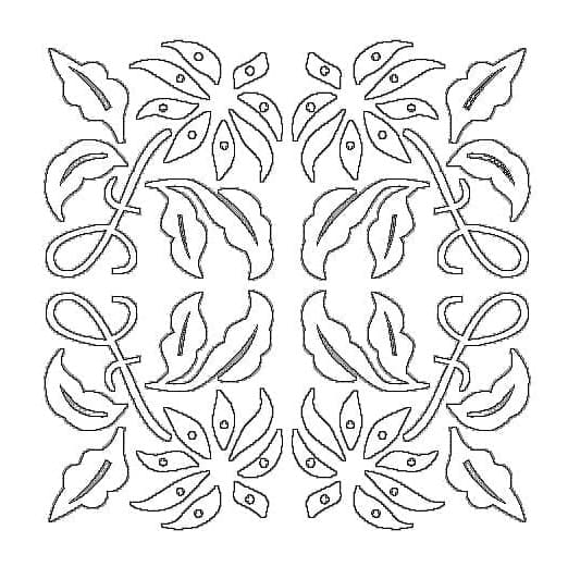 Print Rangoli Image Coloring Page