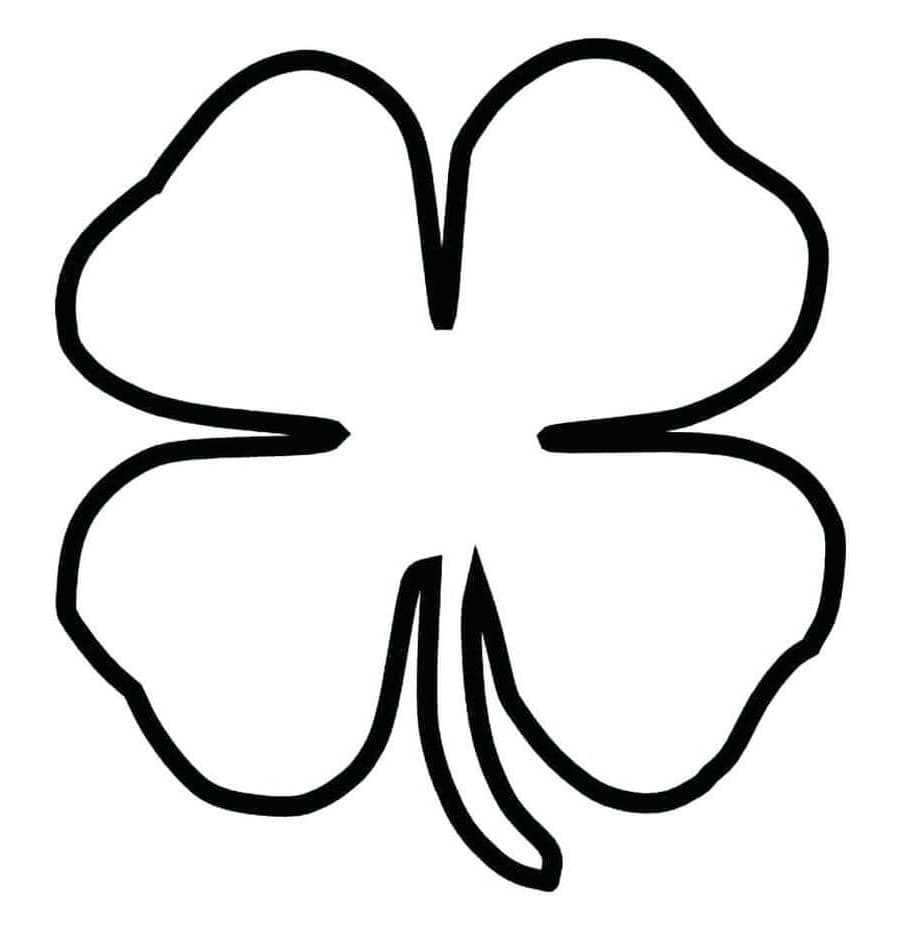 Shamrock Coloring Pages