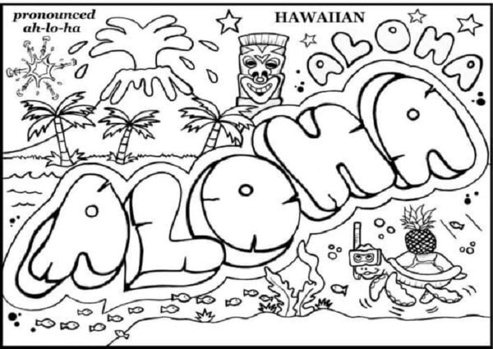 Print The Graffiti Technique Has Gained Immense Popularity Coloring Page