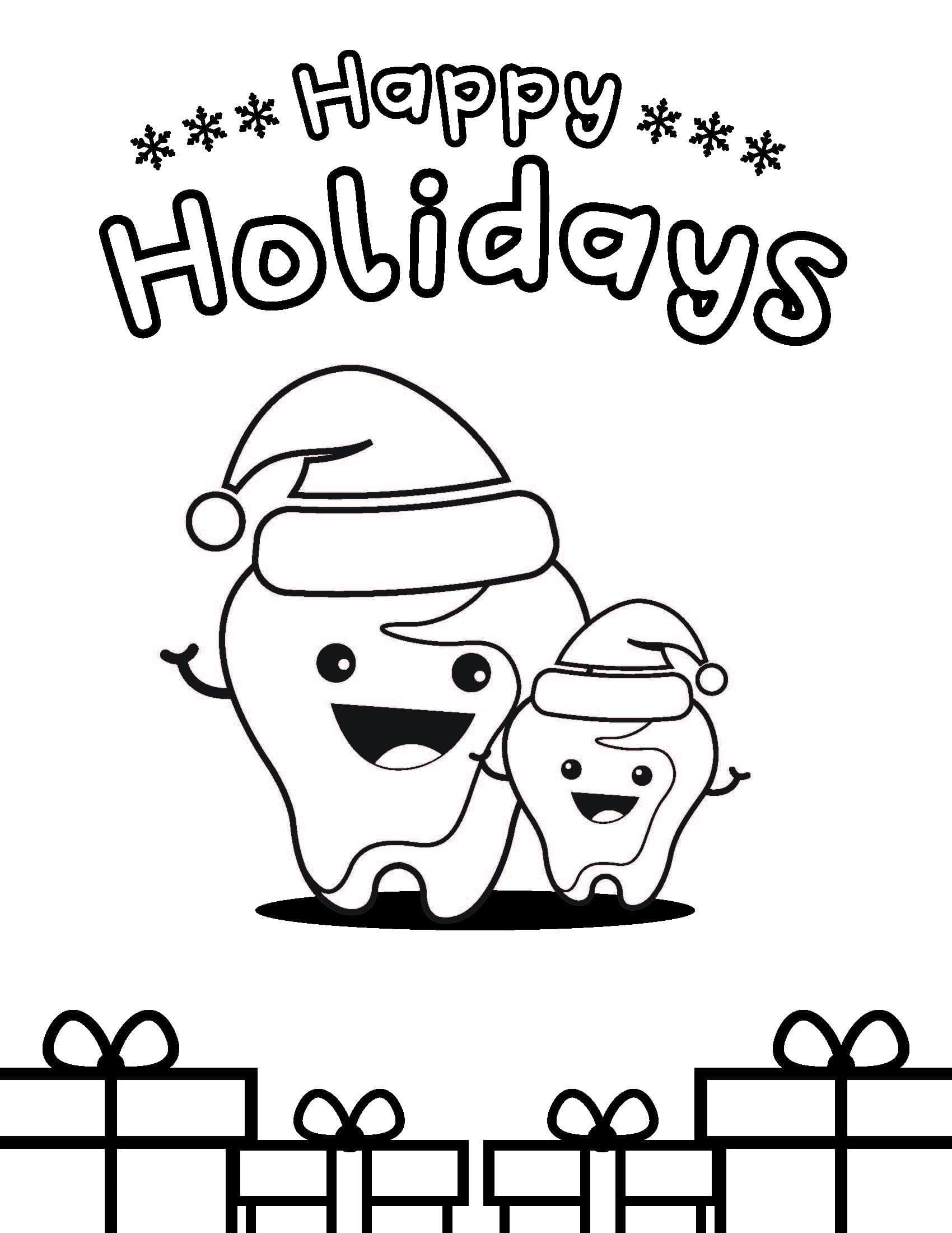 Print Western Dental Kids Activities Coloring Page