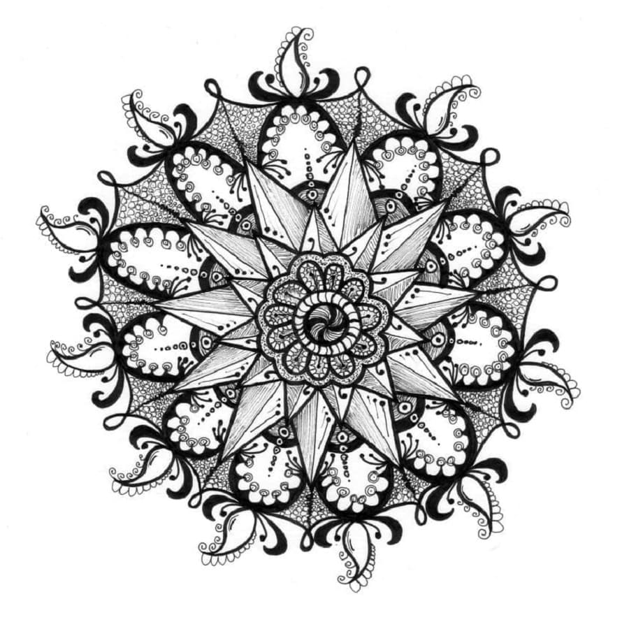 Rangoli Coloring Pages