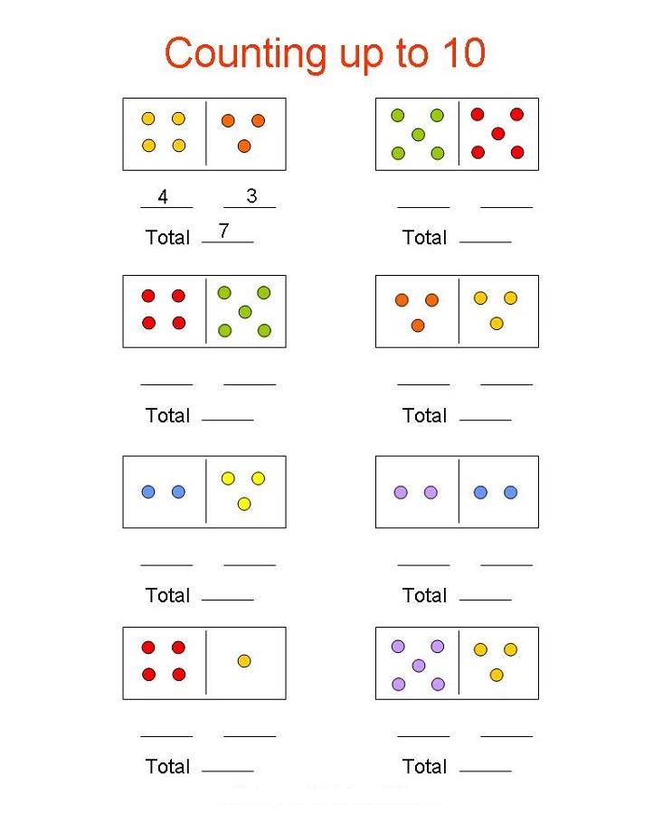 Comparing Worksheet Photo