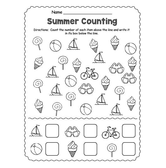 Counting Worksheet Free Download