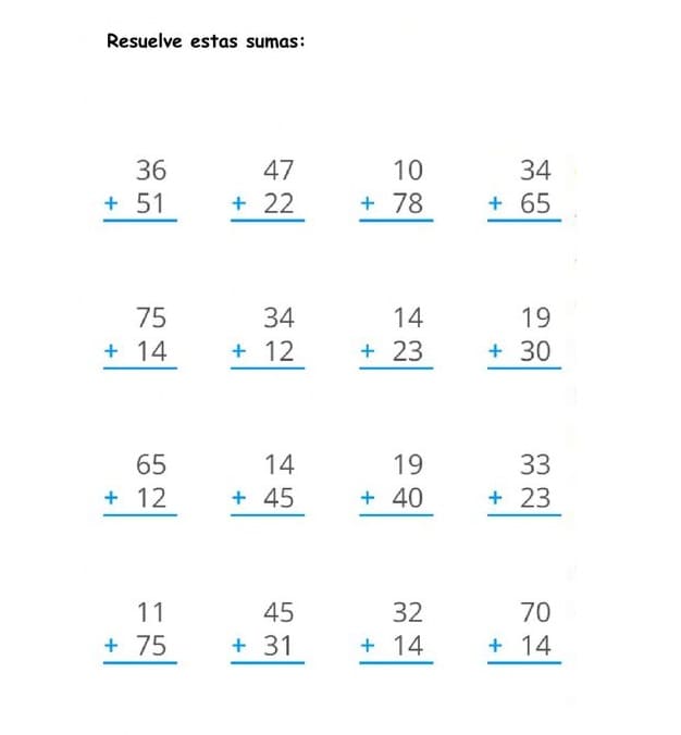 Double Digit Addition Without Regrouping Image