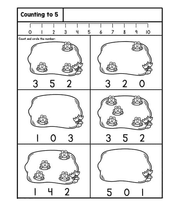 Fun Counting Worksheet