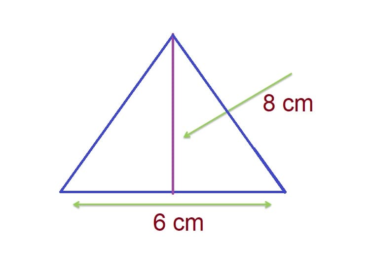 Area of a Triangle Picture