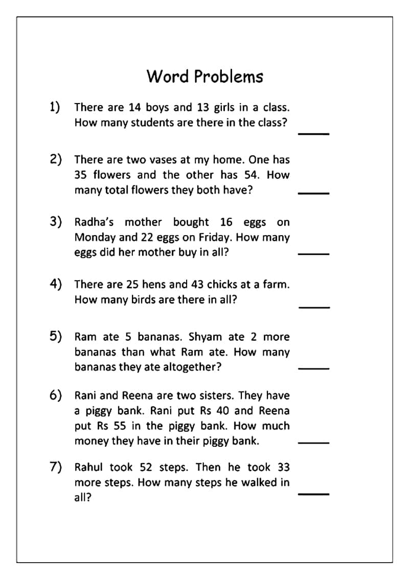 Changes in Mean Word Problems Worksheet For Fun