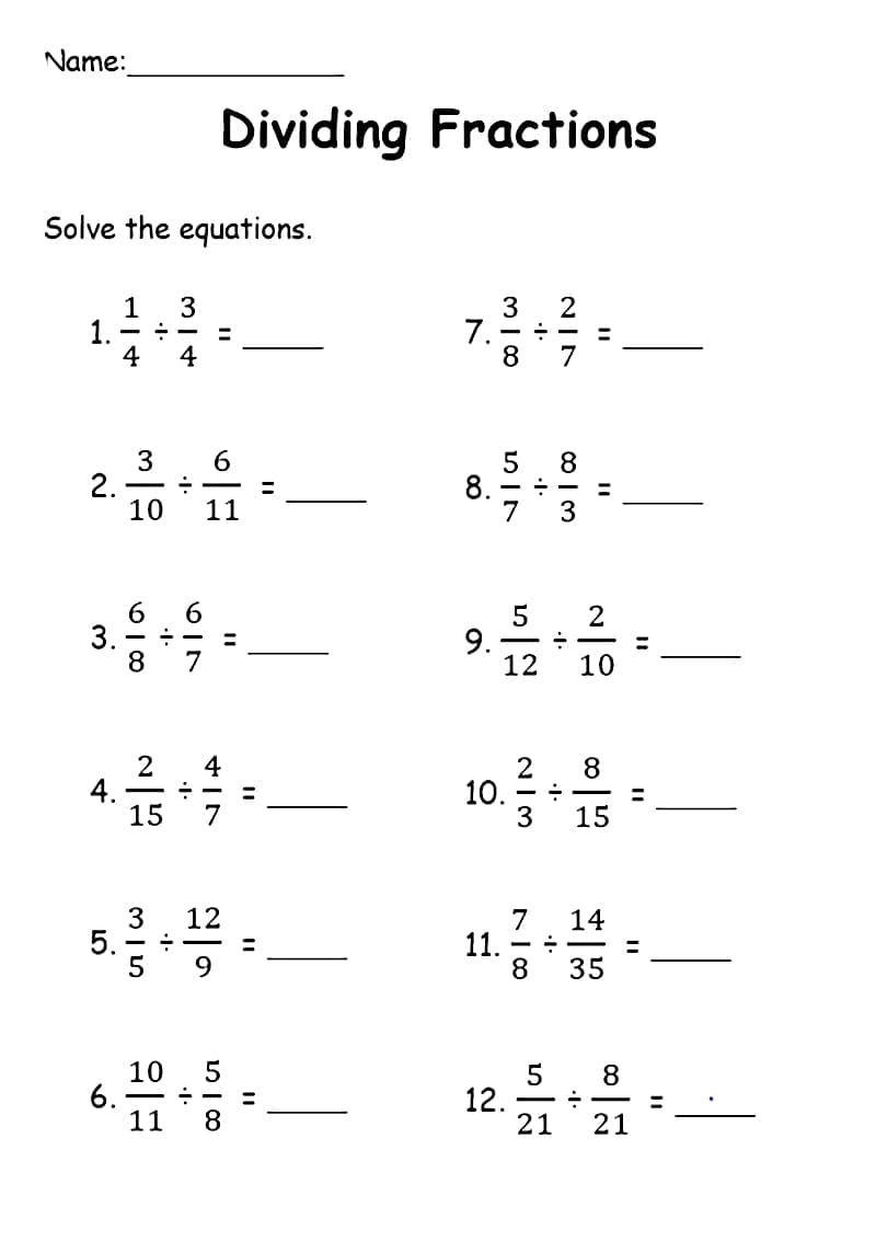 Dividing Fractions Word Problems Photos