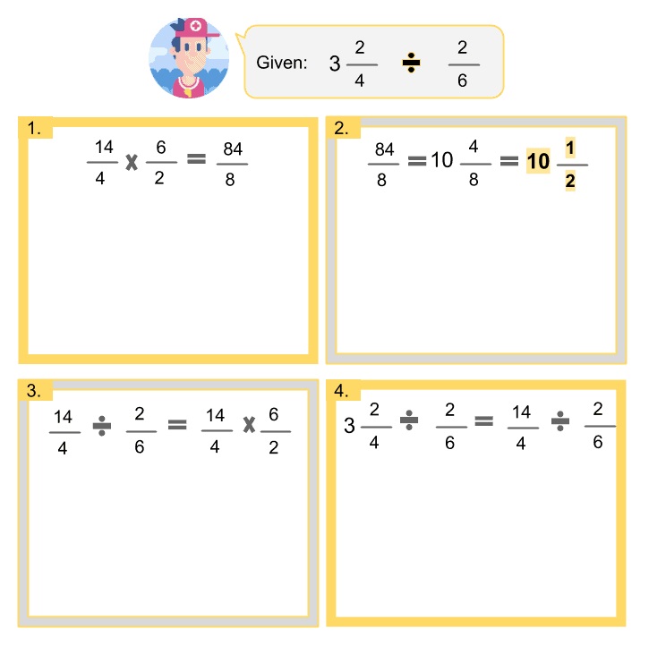 Dividing Fractions Worksheet Free Photos