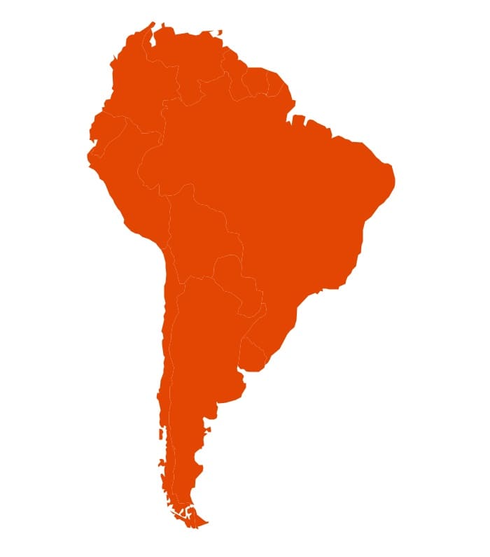 Download Map of South America Free