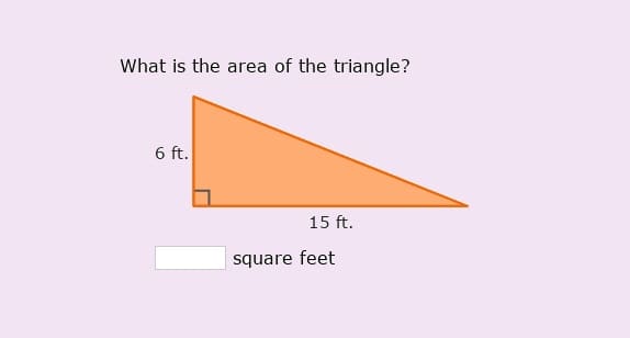 Easy Area of a Triangle