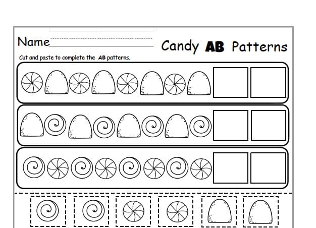 Free Pattern Worksheet