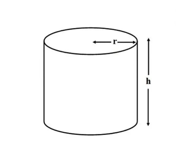 Free Volume of a Cylinder Picture