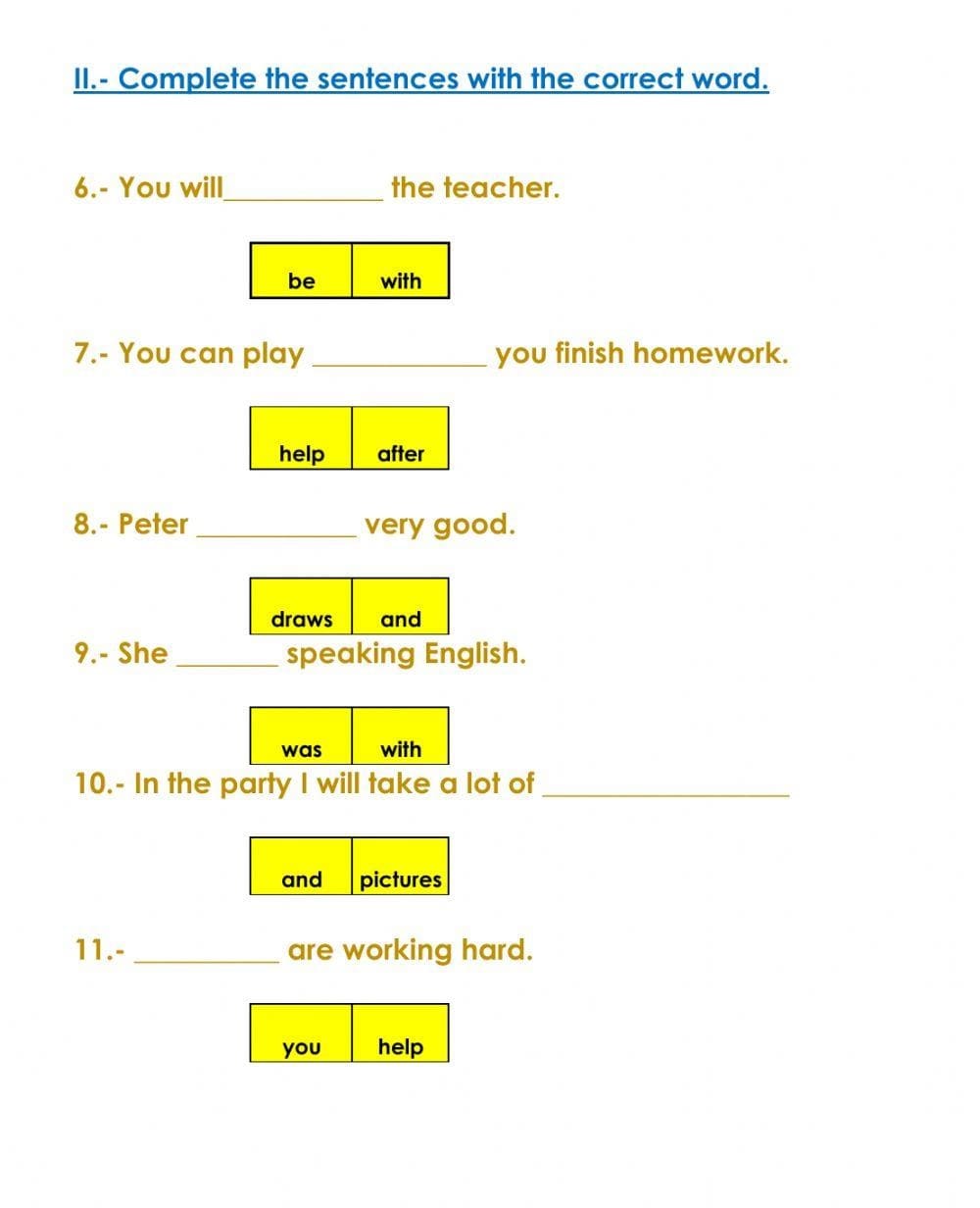 Fun Same Sound Worksheet